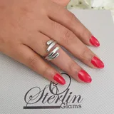 Jagged Wrap Ring view 3