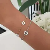 Petal Pearl Bracelet view 1