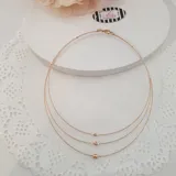 Triple Line Ball Gold Cord view 1