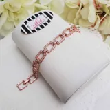 Square Link Bracelet view 6