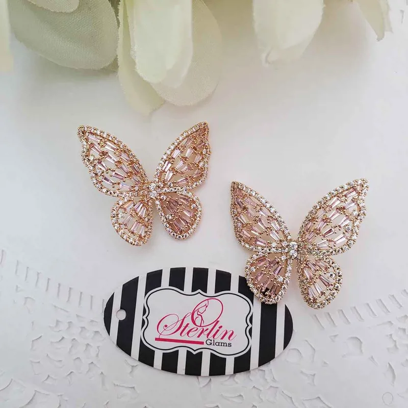 Butterfly Stud Earring