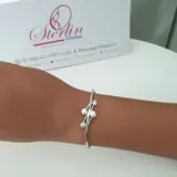 Pearl Petal Bangle view 3