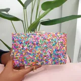 Multi Beads Clutch view 3
