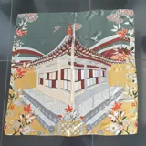Pagodas Valley 100% Silk Scarf view 2
