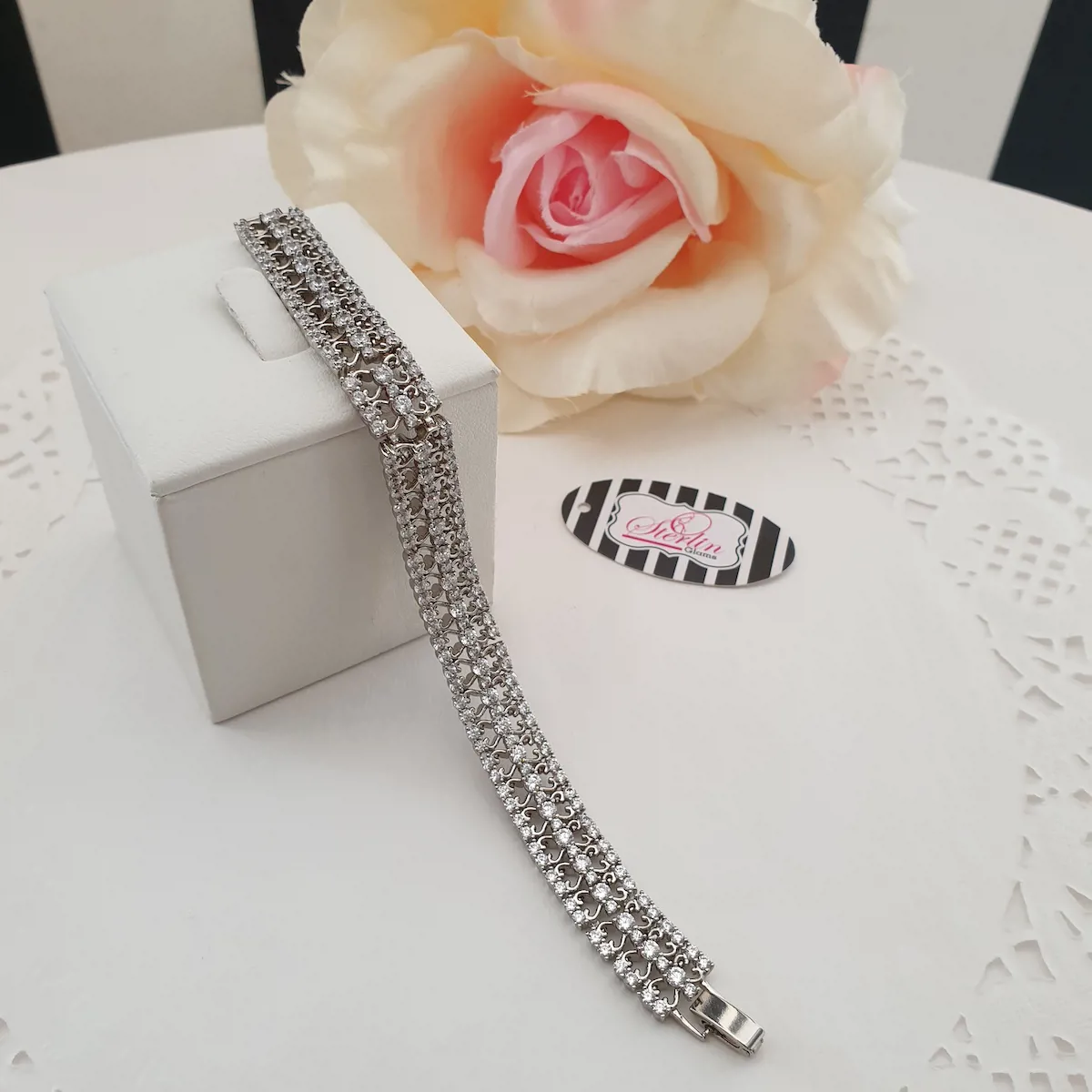 Silver Stone Bracelet