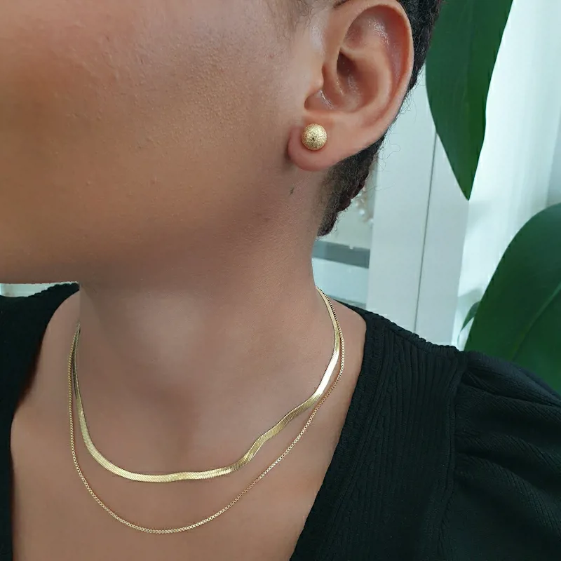 Gold 2Lines Necklace