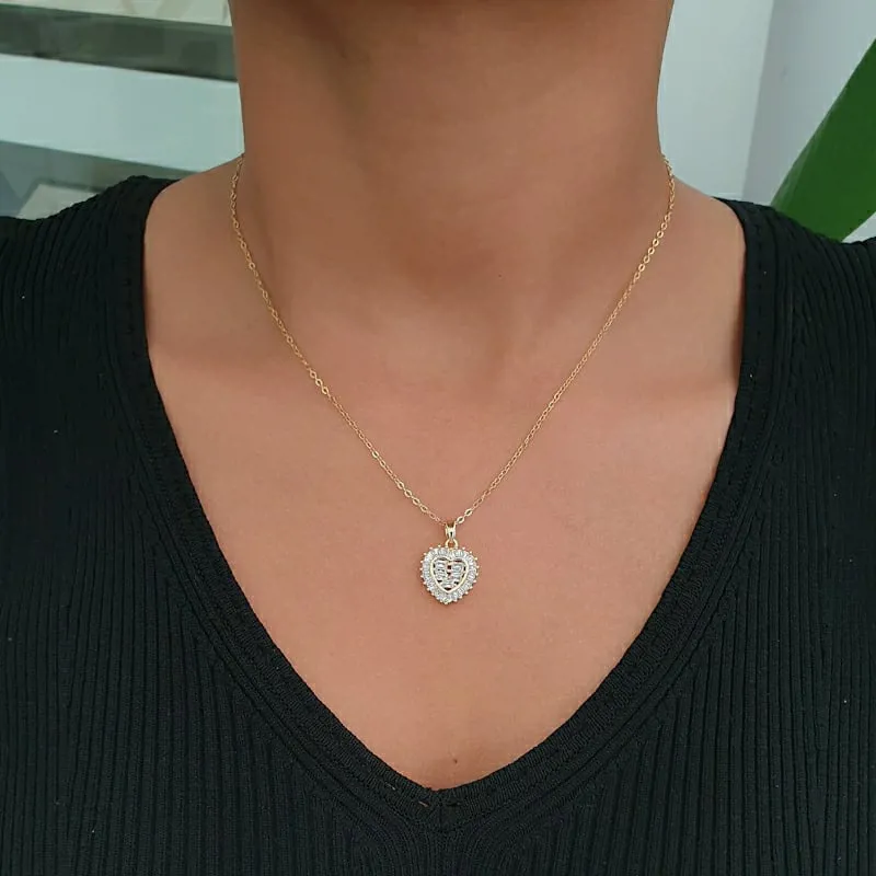 Silver Heart Necklace