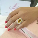 Elegant Symphony Rings view 6