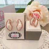 Enamel Earring and Ring Set view 5